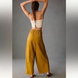 Pilcro Wide-Leg Barrel Pants